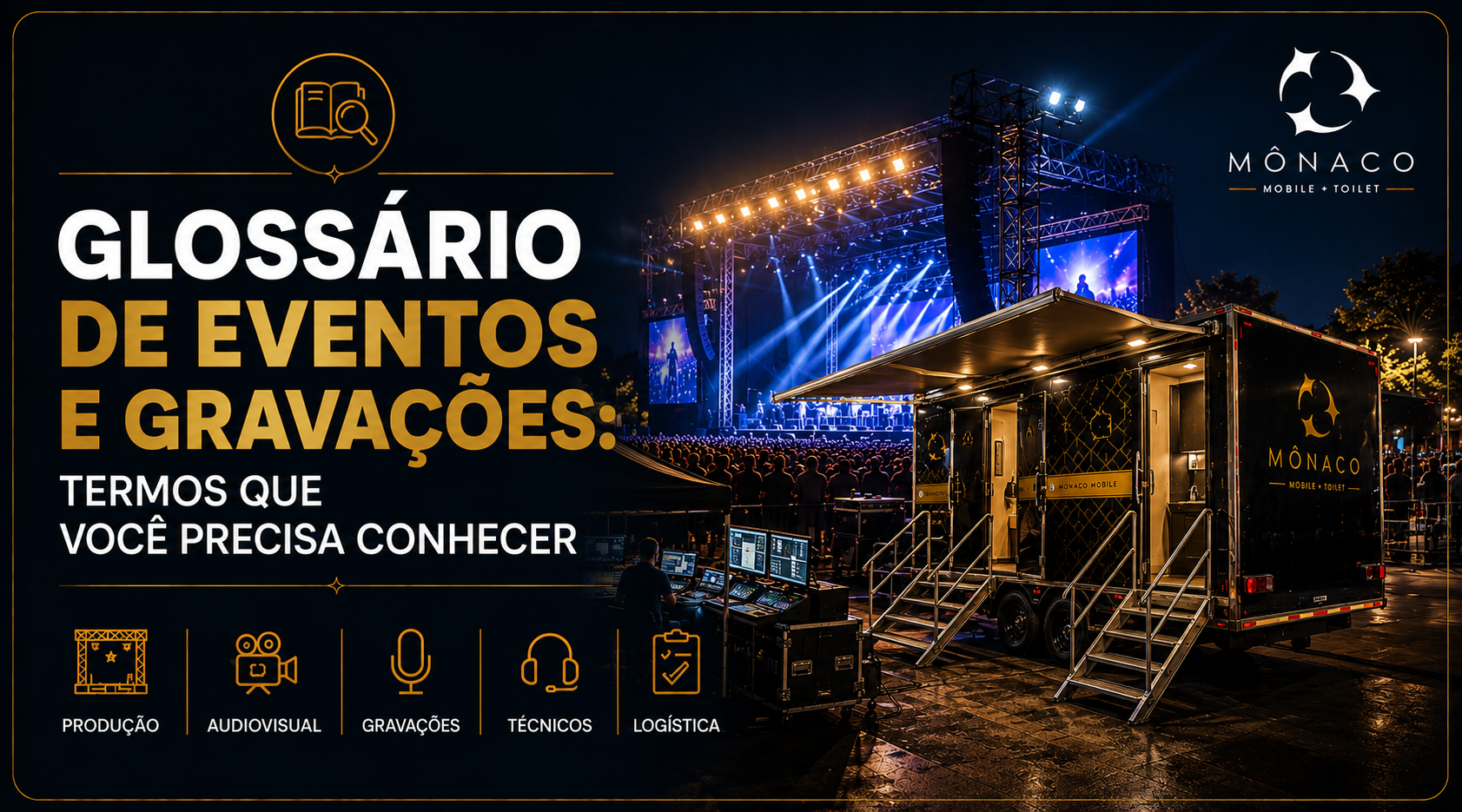 Glossário de eventos e gravações: Termos que você precisa conhecer