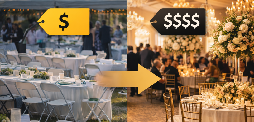 Quanto Você Investe Define a Experiência do Seu Evento