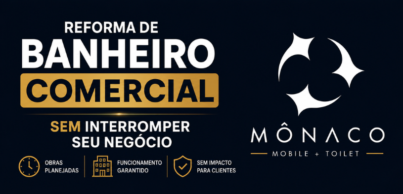 Reforma de banheiro comercial sem interromper seu negócio