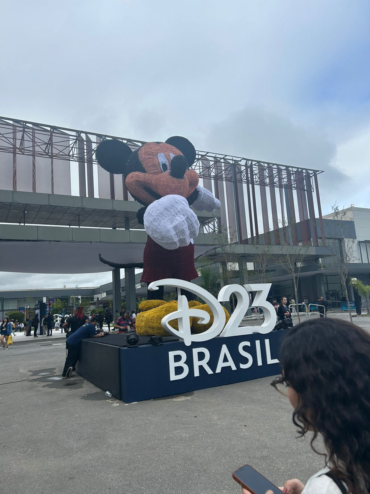 Evento Mundial Disney D23 no Expo Transamérica