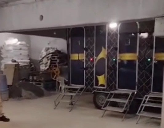 Apoiamos um jantar na igreja em um periodo de obras