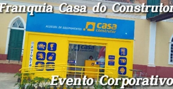 Feira da franquia Casa do Construtor Feira da franquia Casa do Construtor
